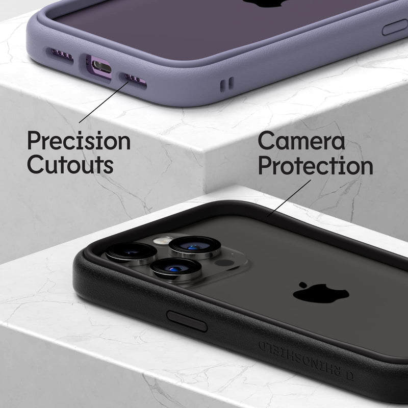 RhinoShield Bumper Case Compatible with [iPhone 14] | CrashGuard NX - Shock Absorbent Slim Design Protective Cover 3.5M / 11ft Drop Protection - Navy Blue iPhone 14 - Navy Blue