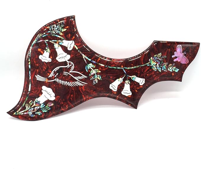 Vencetmat Guitar PickGuard for Gibson Hummingbird, 2mm Thickness, Beveled Edge.