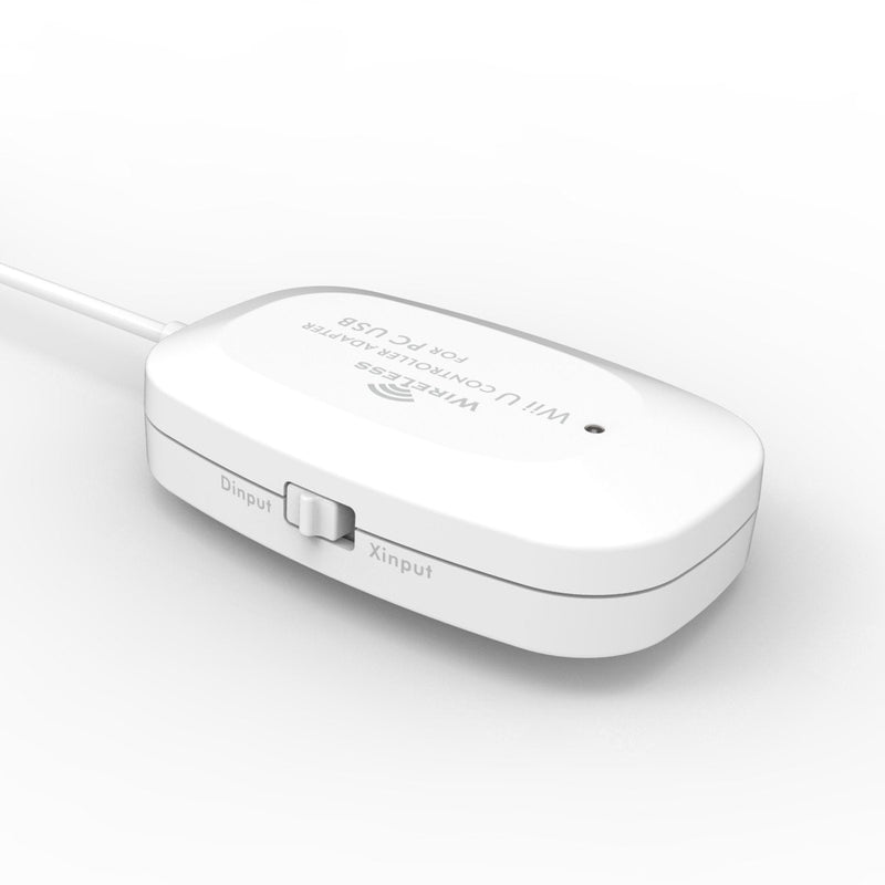 Wireless Wii U Pro Controller Adapter for PC USB 1 Pack