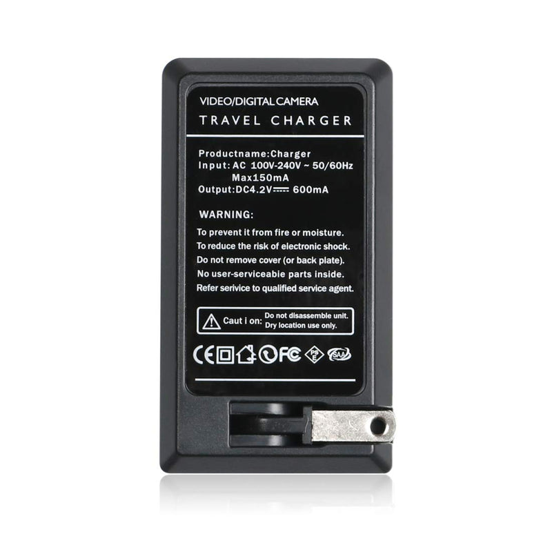 NB-11L NB-11LH Battery Charger for Canon PowerShot ELPH 110 HS, 130 HS, 340 HS, 350 HS, A2300, SX400 is, A2400 is, A2500, A3500 is, A4000 is, IXS 240 HS, IXUS 285 HS Wall Charger