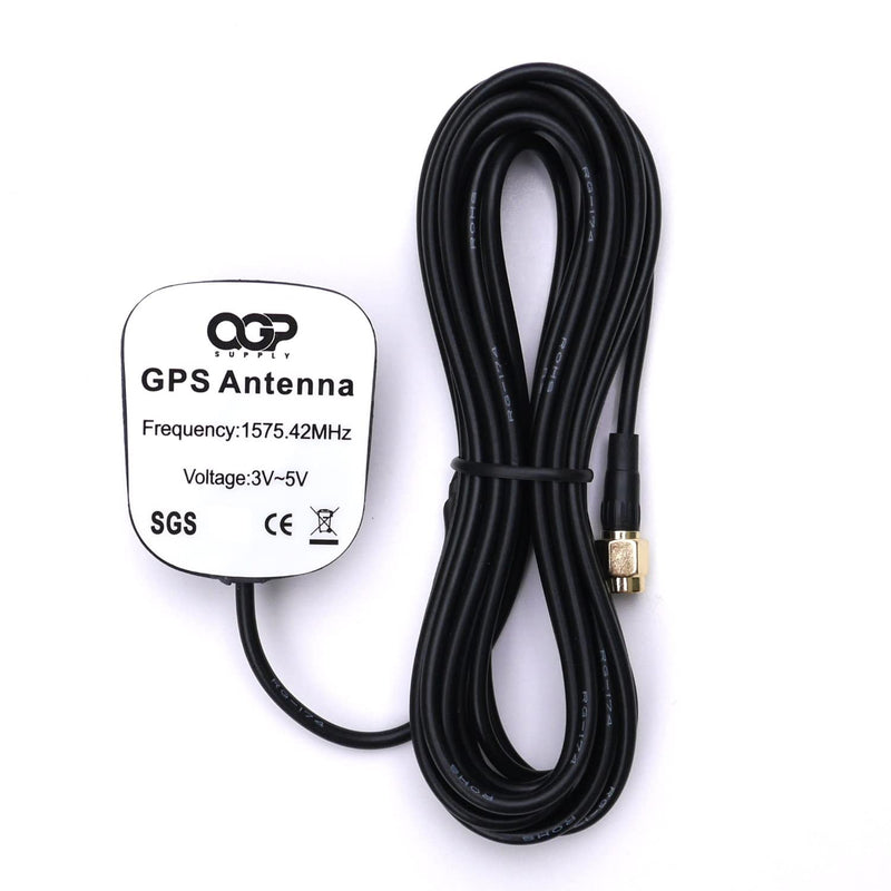 [AUSTRALIA] - Waterproof GPS Active Antenna, Magnetic Base, 28dB Gain, 3-5VDC, SMA 