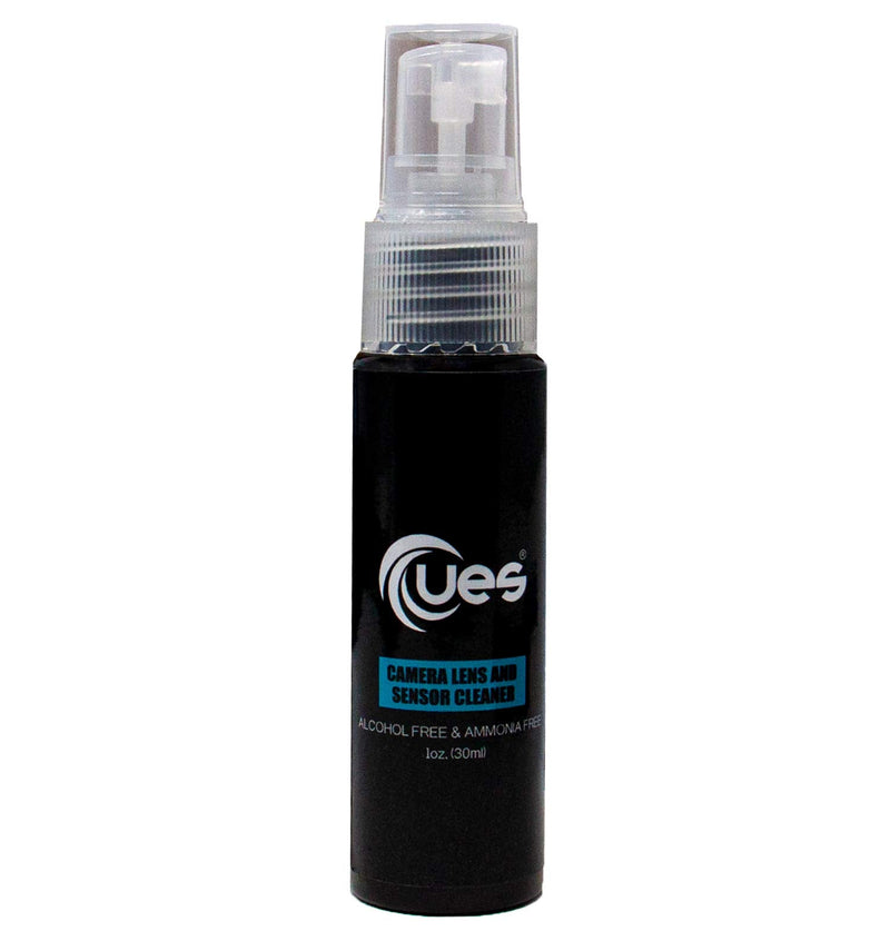 UES DSLR Camera Sensor and Lens Cleaning Travel Kit: Full-Frame Sensor Cleaning Swab, Cleaner, Air Blower, Microfiber Cloth, Lens Cleaning Pen, Lens Paper Full-Frame Cleaning Kit