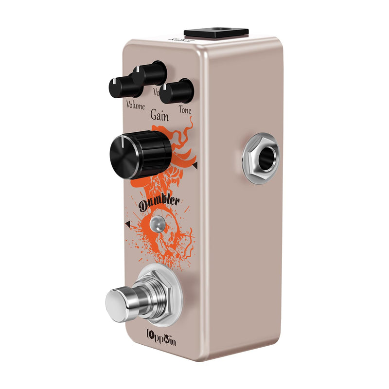 Dumbler OD Dumble Overdrive Pedal - Vintage Amp Simulator, Classic Overdrive Tone, True Bypass, Mini Metal Enclosure (DC 9V)