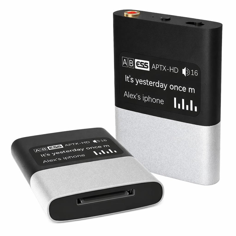 [AUSTRALIA] - Bluetooth Adapter Receiver for Bose iPod Sounddock and 30 pin Music Docking Station with OLED Display, 3.5mm AUX 