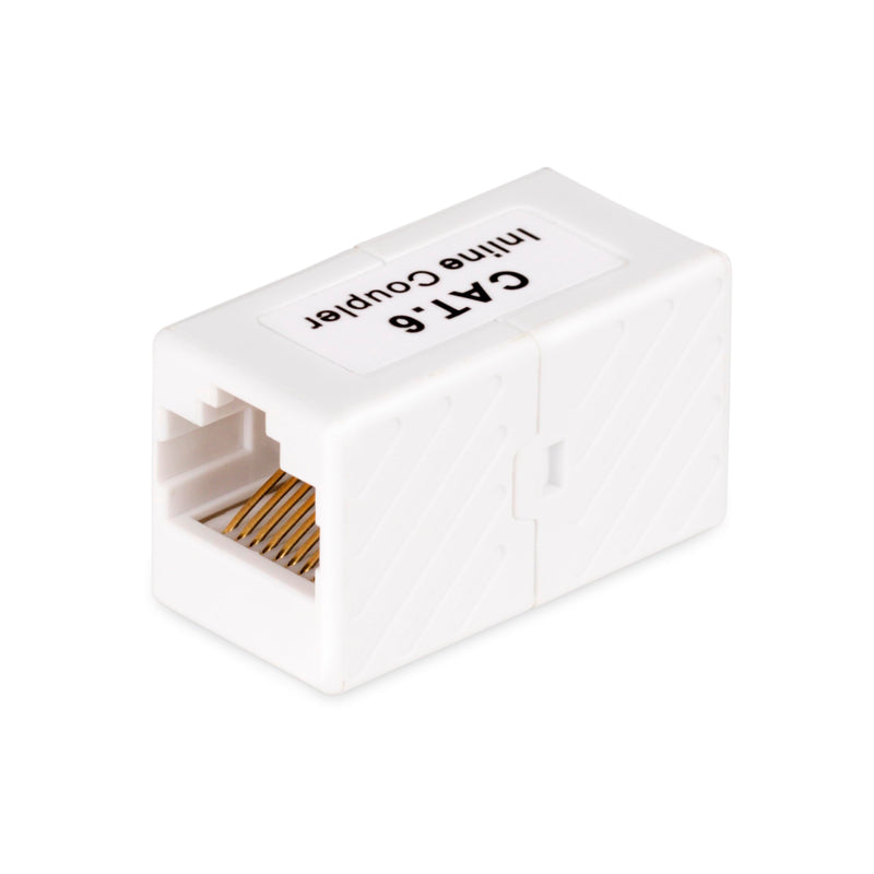 StarTech Cat6 Keystone Coupler 5-Pack, RJ45 F/F Inline, T568B | Unshielded, Joins two Cat6 cables, Straight-through T568B pinouts, 2.5G/5G/10G networks, Cat5/5e compatible, T568B Connector