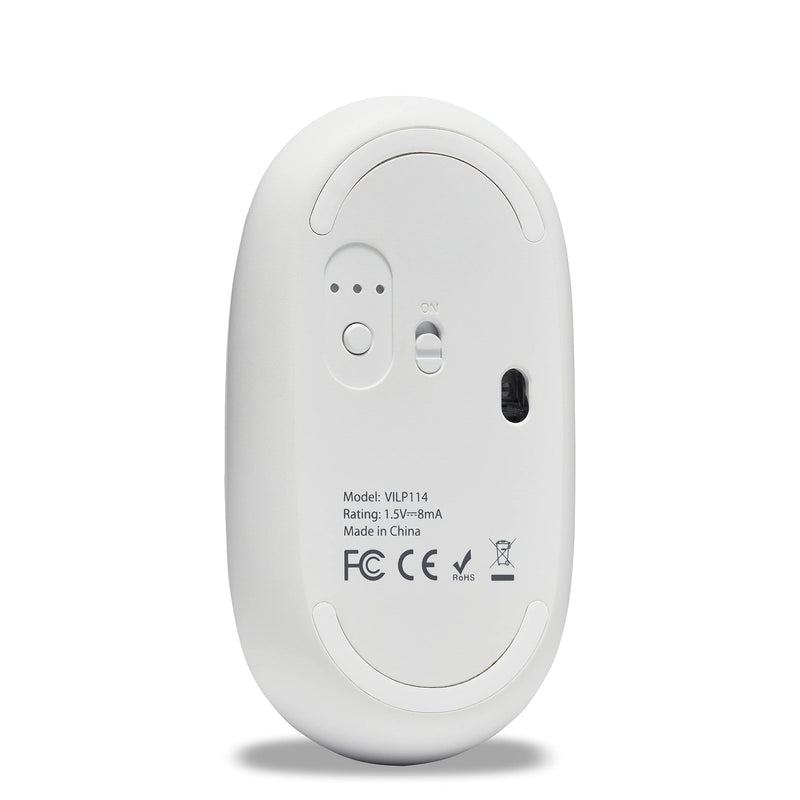 Vilros Dual Mode Wireless & Bluetooth Mouse- Great for Raspberry Pi