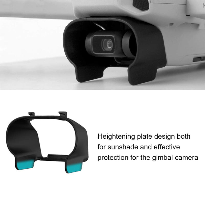 O'woda Mini 2 /Mini SE Gimbal Protector Kit: Camera Lens Cover Cap + Tempered Films (2 Sets) + Lens Hood Sunshade Gimbal Guard, 3-in-1 Lens Protection Accessories for DJI Mini 2/Mavic Mini/ Mini SE 3 in 1 Lens Protection Combo