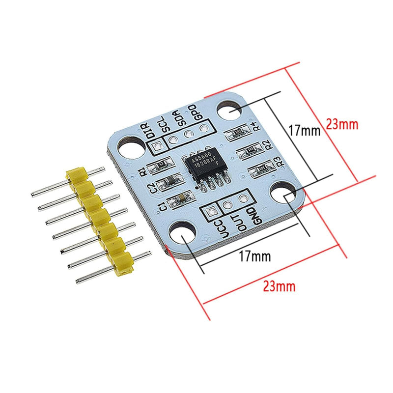 [AUSTRALIA] - 4pcs 12bit High Precision AS5600 Magnetic Encoder, Magnetic Induction Angle Sensor Module, It Comes with a Magnet 