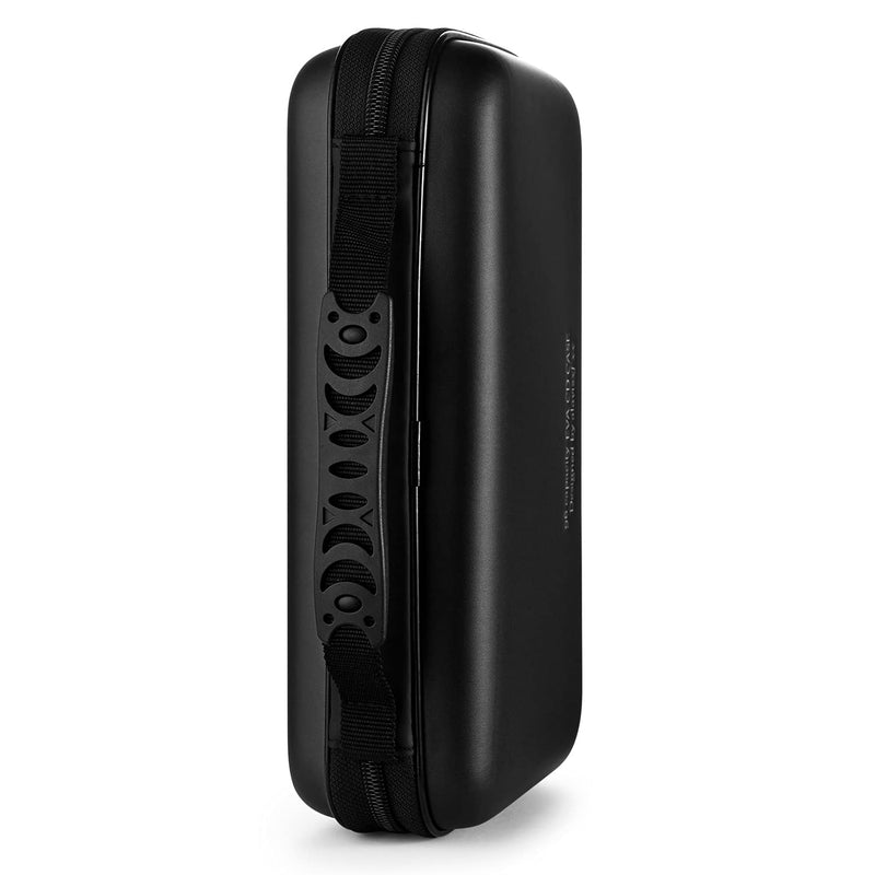DVD Case, EVA CD Case Holder Storage Organizer Portable Protective DVD Wallet Holder for Car 96 Capacity Black96