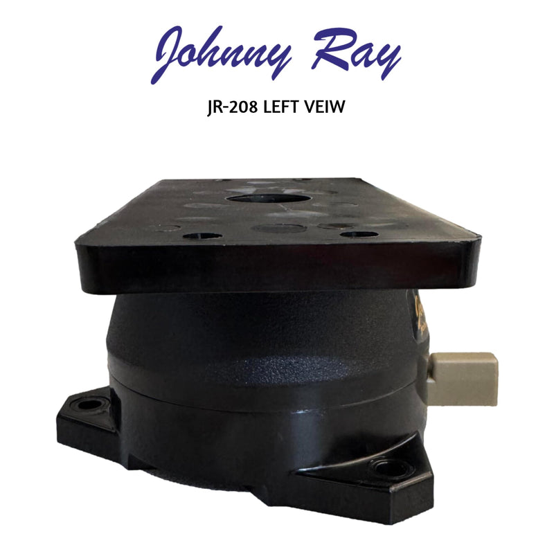 Johnny Ray JR-208 Fish Finder Mount and Depth Finder Mount | Heavy Duty Marine Electronics & Sonar Bracket for Boats, 360° Rotating Quick Release Swivel Base