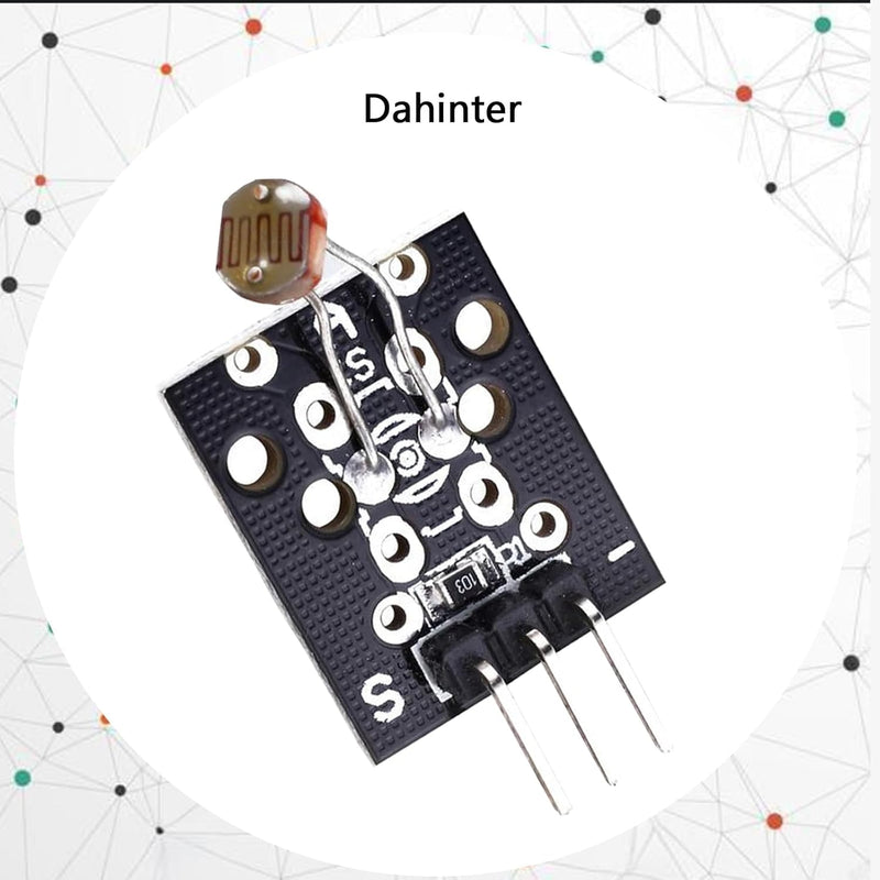KY-018 LDR Light Sensor Module with Output with Photoresistor Brightness Sensor Photo Wall Level Module Brightness Sensor Pack of 10