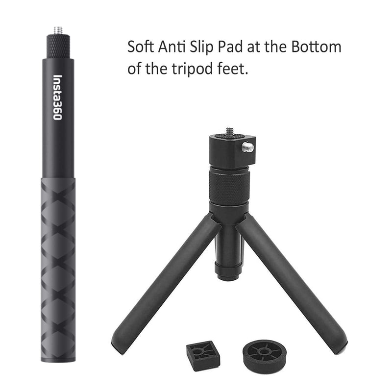 Handheld Camera Selfie Stick and Tripod for Insta360 Bullet Time Bundle,Compatible with Insta360 X3/ One X2/One RS/One R/One Accessories