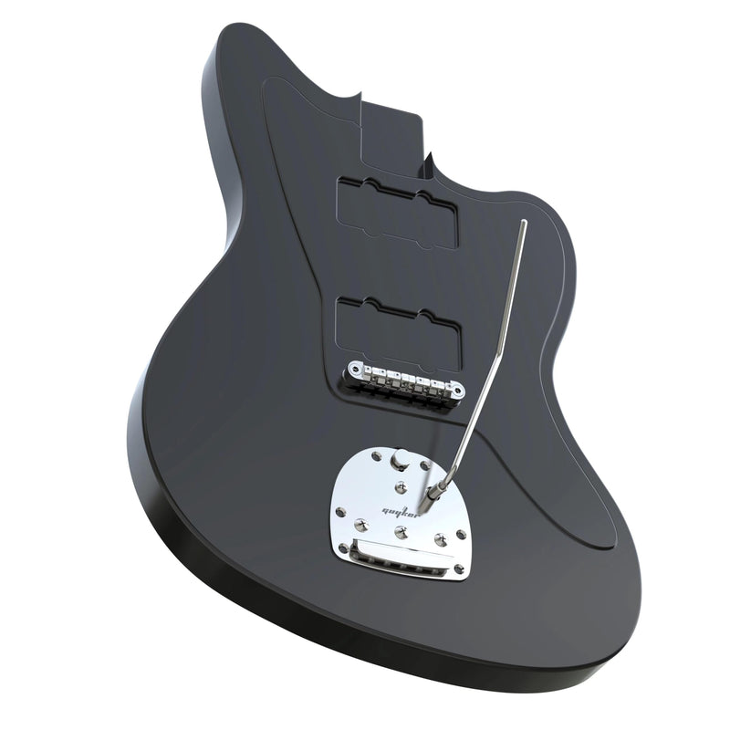 Guyker Guitar Tremolo Tailpiece Bridge Compatiable with JM JA Guitar Vibrato and Whammy Assembly Replacement for Jazz Electric Guitar, JM001