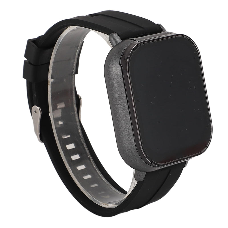 Dpofirs Smart Watch with Earbuds, Reloj Con Audifonos Incluidos Adentro, 2.01 Inch Screen Silicone Band Smartwatch Headset Fitness Watch for iOS for Android Black