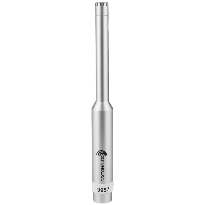 Dayton Audio EMM-6 Precision Omnidirectional Electret Condenser Microphone for Room Acoustic Analyzers and Audio Measurement Systems, Calibration Data File with Response Graph Included