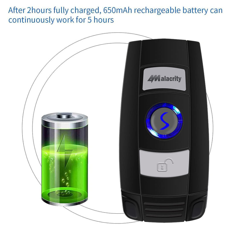 Alacrity Bluetooth Barcode Scanner, Portable Mini 1D Handheld Barcode Scanner 3-in-1 Bar Code Reader Scanner Scanning Work with Windows, Android, iOS, Tablets or Computers Able to Scan Codes on Screen 1D CCD Bluetooth Wireless Portable Scanner