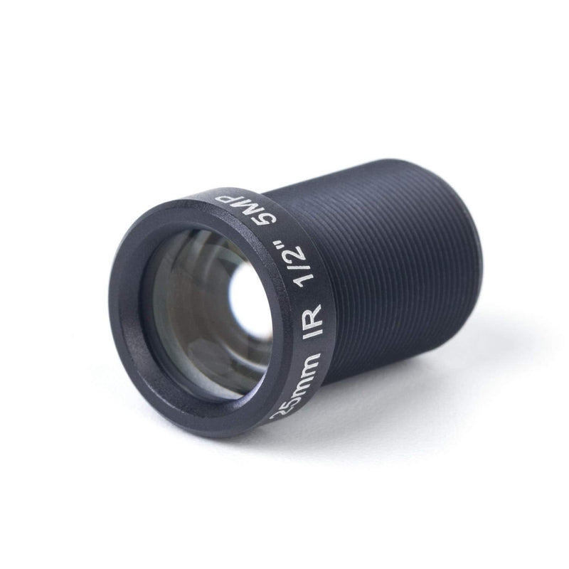 HD 5.0Megapixel 25mm IR CCTV Lens 1/2" For HD IP AHD CCTV Camera Lens F2.4 M12 Mount Fixed Iris Long Viewing Distance Upto 50m