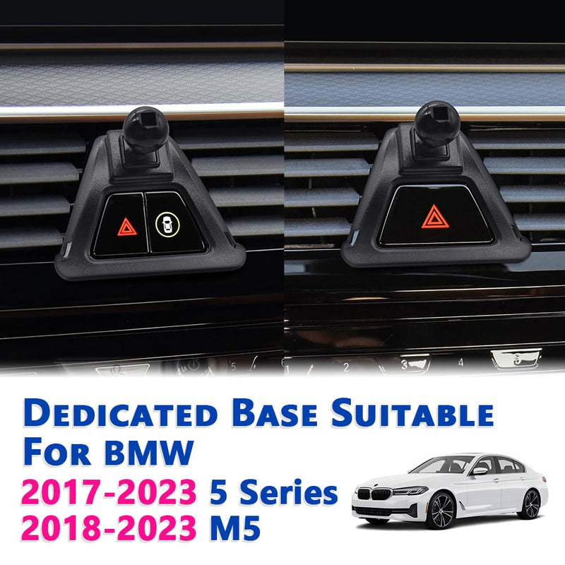Car Phone Mount 2017-2023 BMW 5 Series and 2018-2023 BMW M5 [Thick Case Friendly] Mobile Phone Holder Cell Navigation Bracket Air Vent Auto Accessories Cradles, All Phones