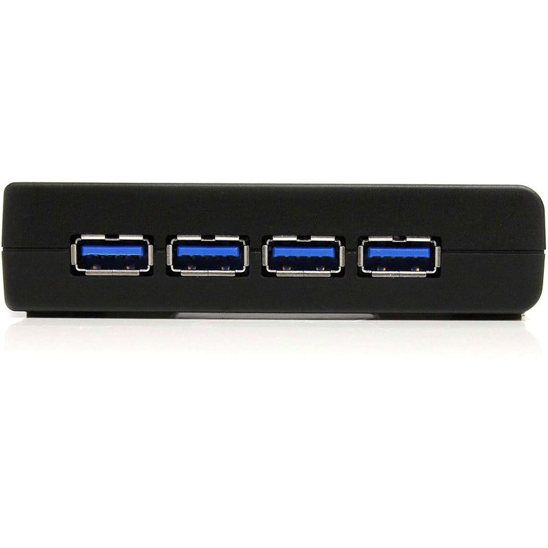 StarTech 4-Port USB-A Hub, 5Gbps, Power Adapter Included (ST4300USB3) | 900mA per port with adapter, Bus or self-powered, Plug-and-play, No drivers, Any operating system 4 x USB-A 4 ports