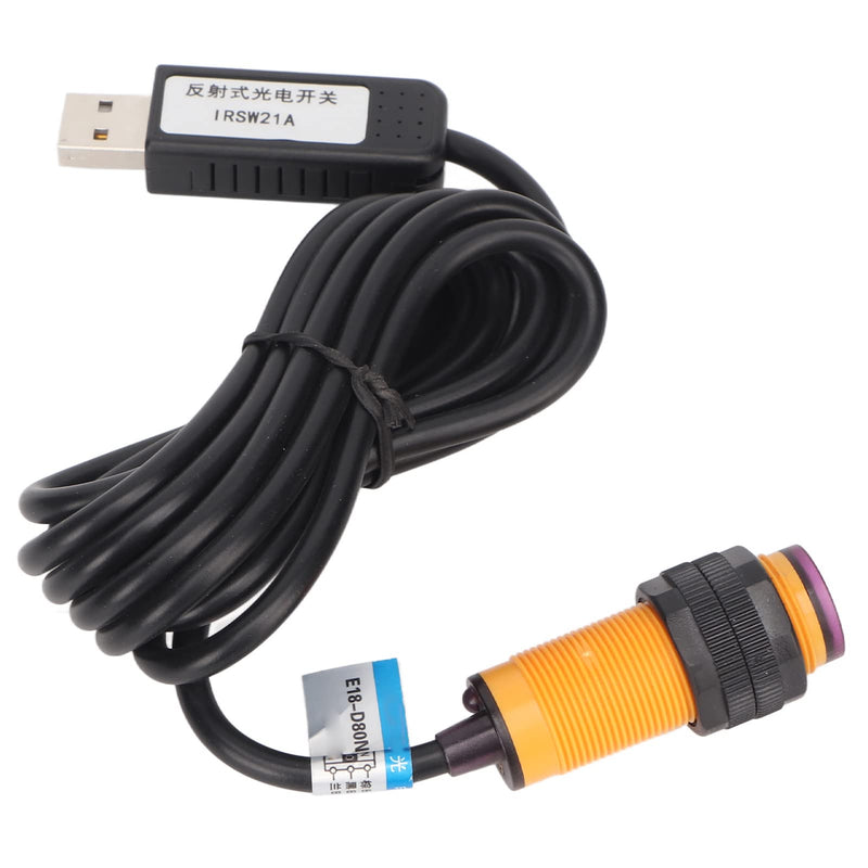 USB Infrared Reflective Photoelectric Switch Sensor for Games Office Mechanical Devices