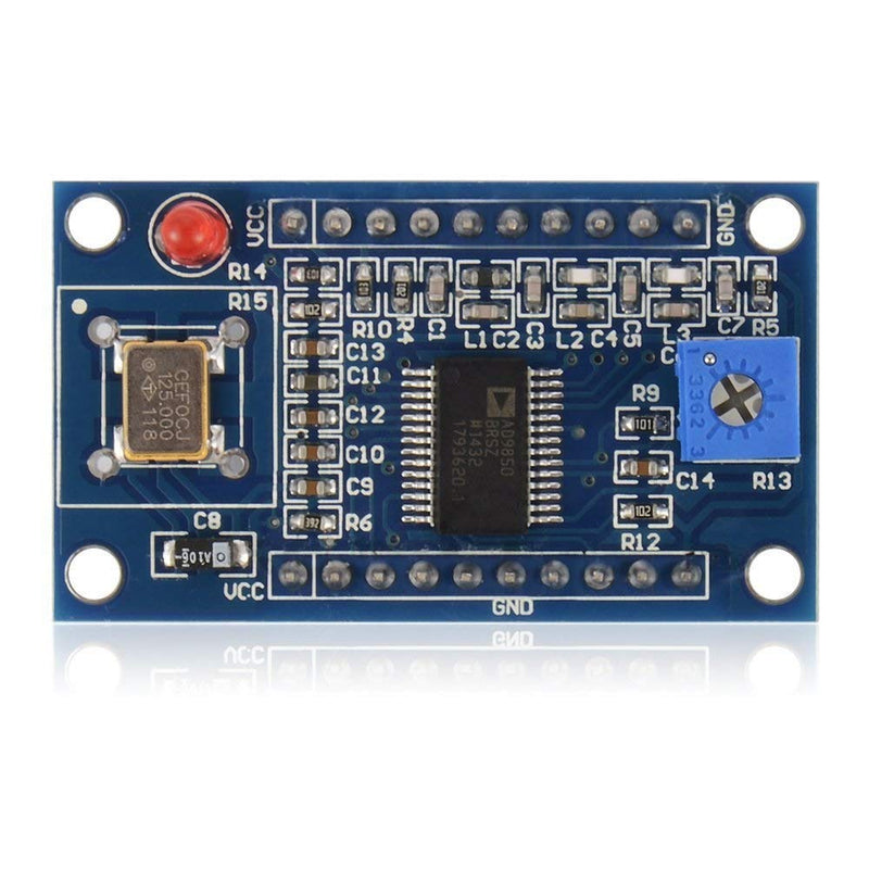TECNOIOT AD9850 DDS Signal Generator Module 0-40MHz 2 Sine Wave and 2 Square Wave Output
