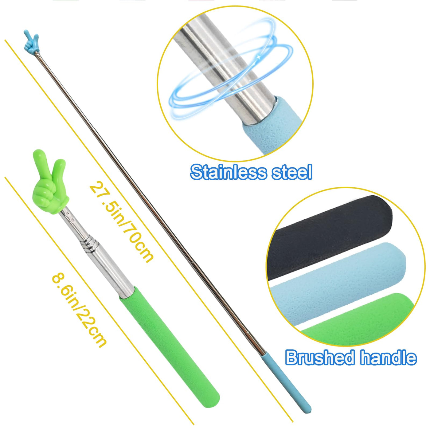 5Pcs Pointer Finger Stick – Multipurpose Teacher Supplies Pointer Stick, Classro - View #8