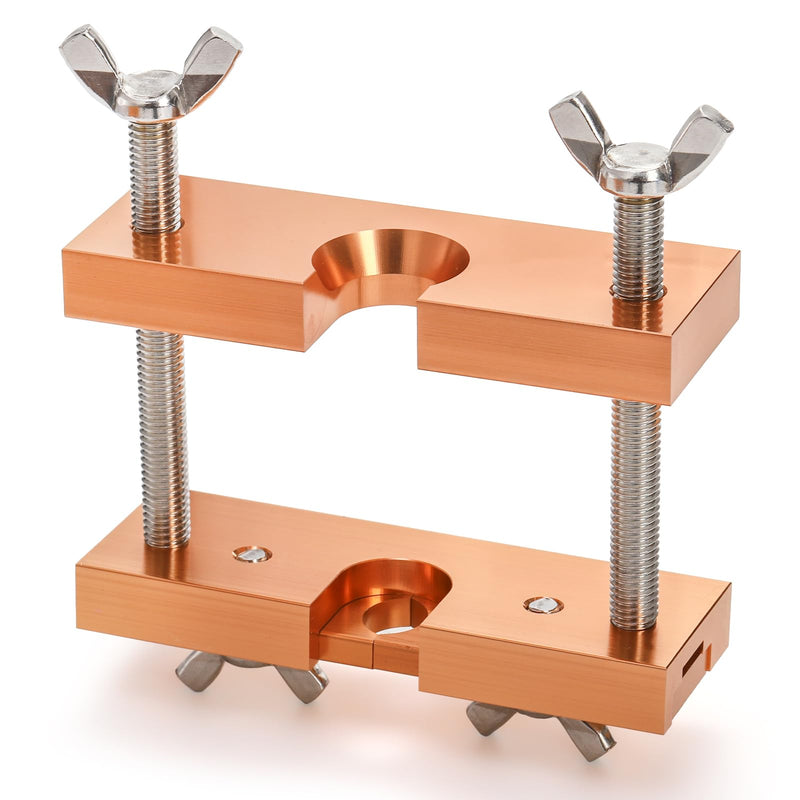 Trumpet Mouthpiece Puller Tool, Professional Rose Gold Mouthpiece Remover, Adjustable Aluminium Trombone Horn Repair Tools for Wind Instrument Baritone Euphonium Mellophone