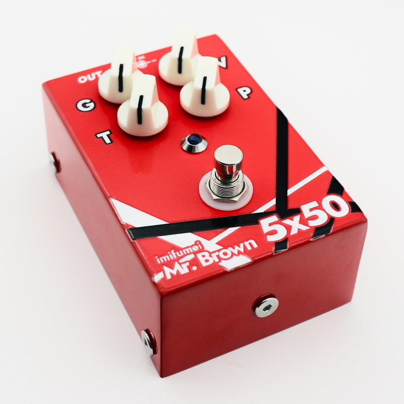 [AUSTRALIA] - Hand-made distortion Pedal, classic High Gain distortion Guitar Pedal from Crunch to Heavy Metal, True Bypass, DC 9V, Pedal for Electric Guitar RED 