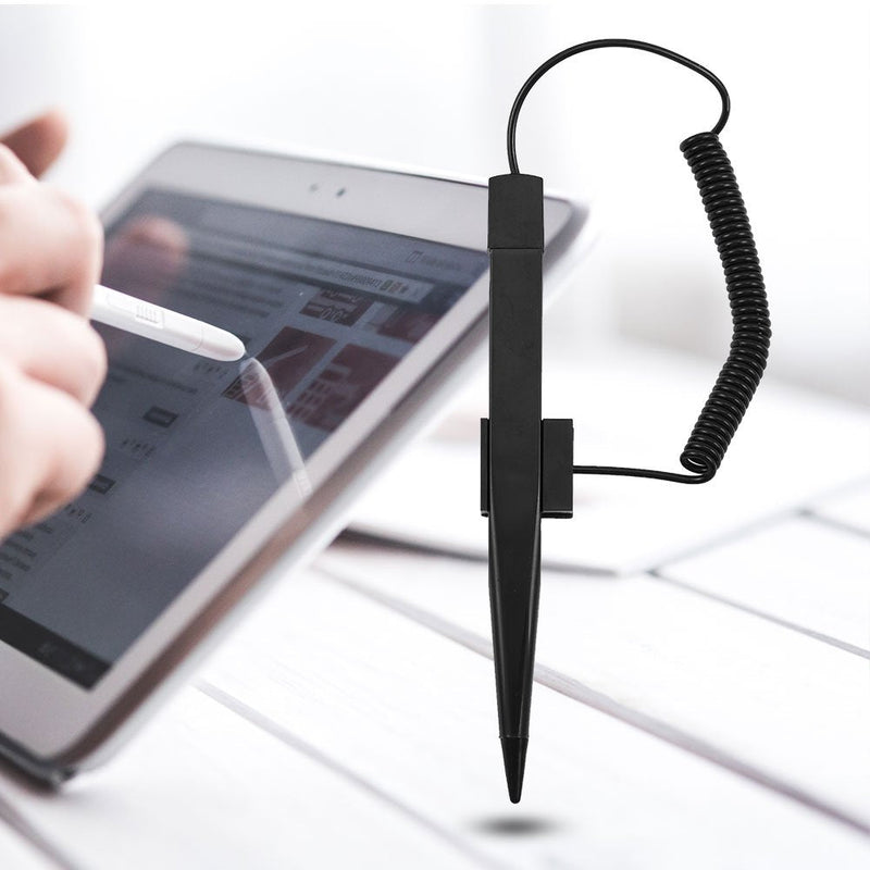 Stylus Pen,Tangxi Spring Resistance Stylus Pen with Spring Rope Capacitive Touch Screen for Car Navigation GPS