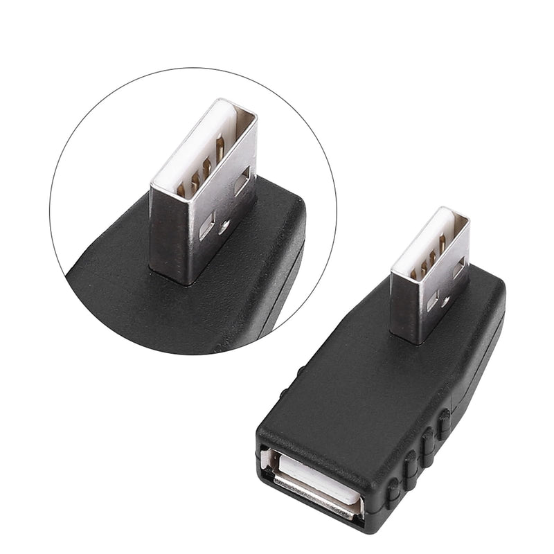 USB Adapter Kit, 40Pack Plug and Play Angled Mini Micro Type B Male Female Converters Connectors Type C Female to Micro USB Male Adapter for USB 2.0 Adapters