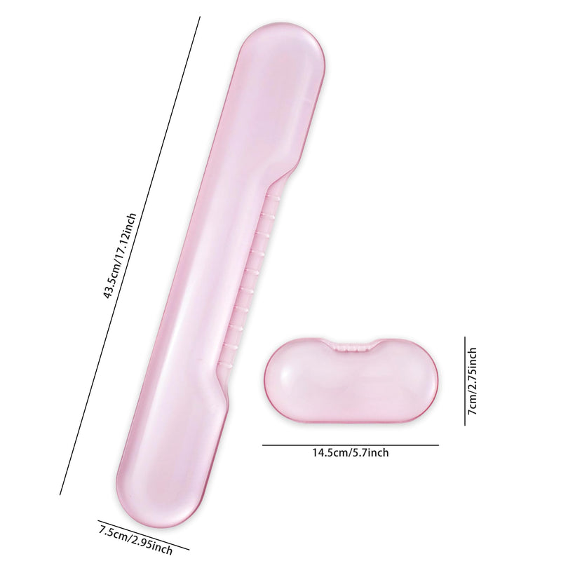 Gel Wrist Rest for Keyboard and Mouse, Pink Wrist Rest Set | Cute Wrist Rest for Computer Keyboard 60%/68%/75%,Comfort & Support for Typing and Gaming