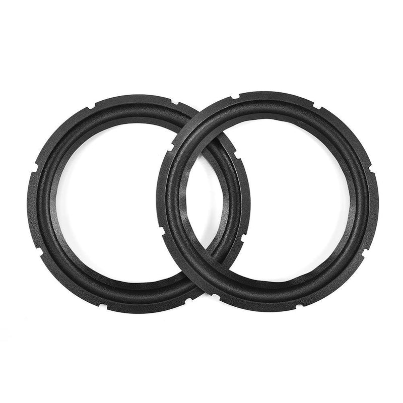 10inch Perforated Speaker Rubber Speaker Subwoofer Surround Rings Replacement Parts for Speaker Repair or DIY(2 pcs) 2 pcs