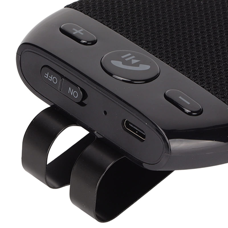 Bluetooth Car Speaker, Handsfree Bluetooth Car Speakerphone Multipoint Speaker Phone, Support Siri Voice Assistant, with Auto Power On Off Omni Mic Digital Amplifier