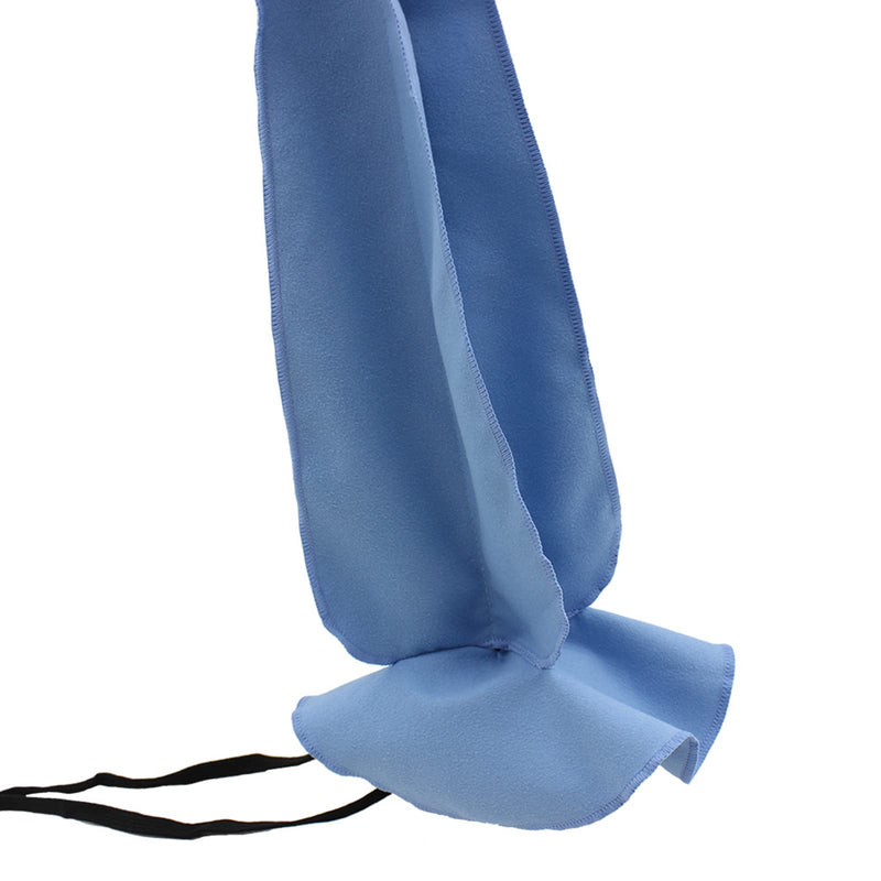 Saxophone Swab Cleaning Cloth Swab for Inside Tube Cleaning Care Tool for Sax/Straight Saxophone Blue
