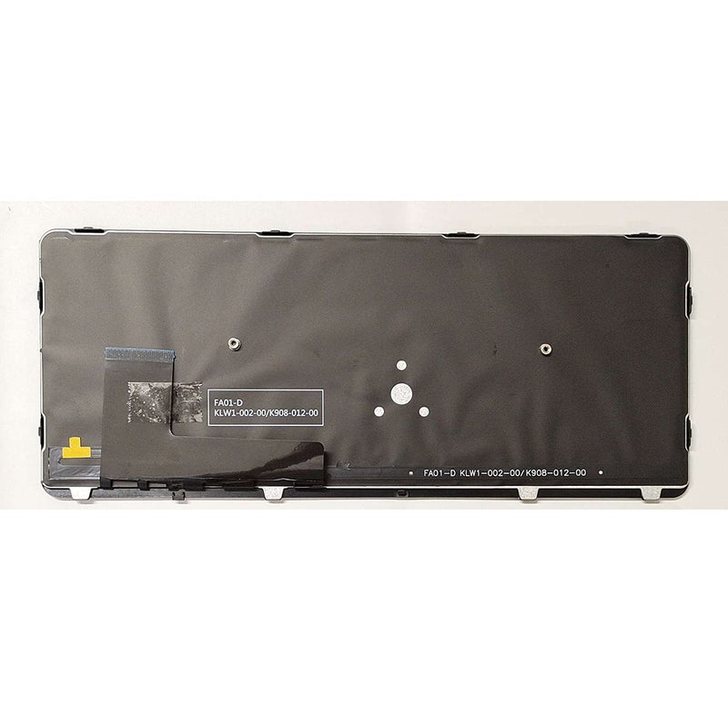 LXDDP Laptop Replacement US Layout Backlit Keyboard for HP EliteBook 720 G1 720 G2 725 G2 820 G1 820 G2 Black Frame（Without Pointer）