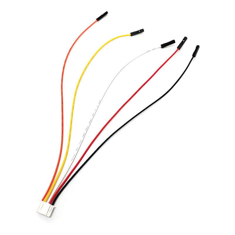 ZSDZFYLLK PAP-05V-S PA 2.0 mm Pap to Dupont 2.54 mm Female 5 Pin Jumper Wire PA2.0 26AWG 20 cm Cable Housing Plug Pack of 5