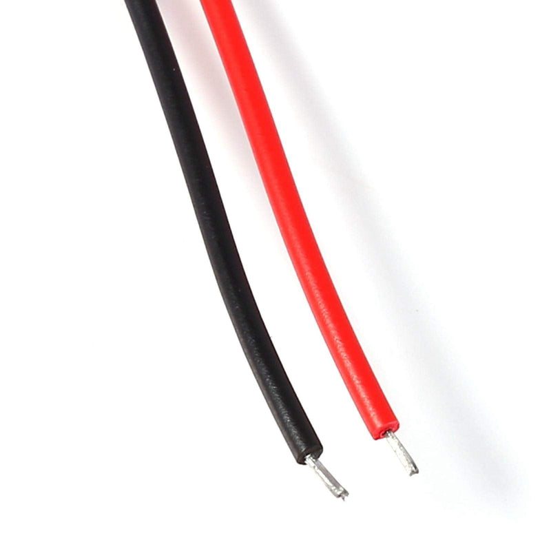 Electronic Buzzer, 3-24 V Piezo Electronic Sound Warning Buzzer Alarm 85-95 dB Continuous Sound Cable Length 100 mm