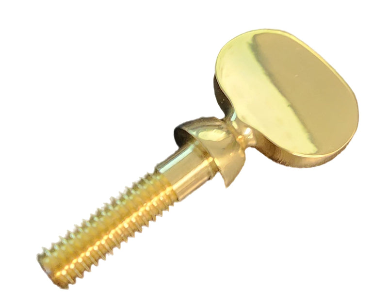 Saxophone Neck Receiver Tightening Screw for Yamaha Instruments - Gold Lacquer (N1541691)