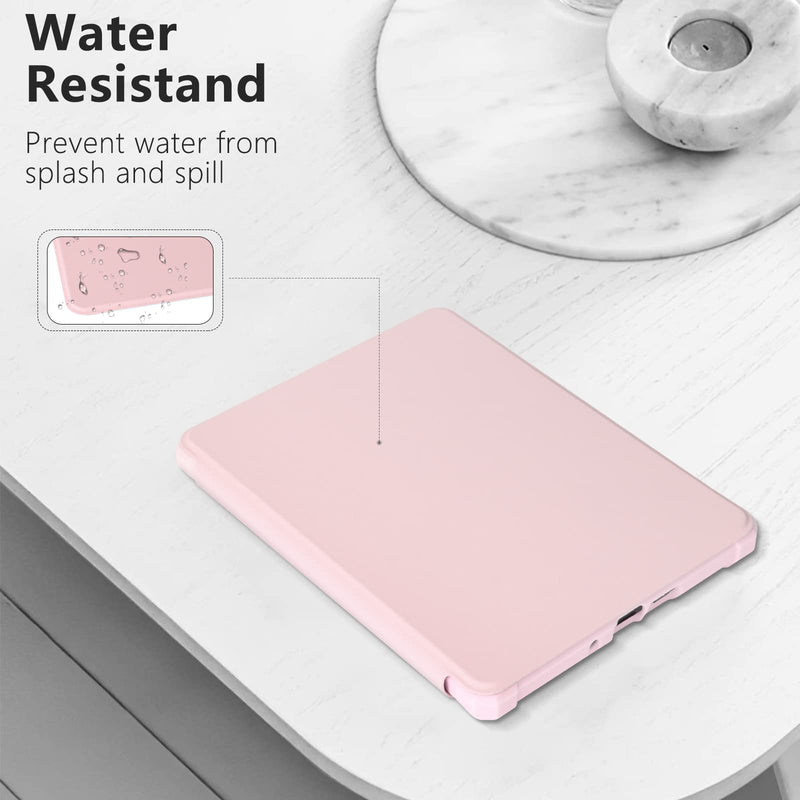 COO Case for 6.8” Kindle Paperwhite Premium Lightweight PU Leather Book Cover with Auto Wake/Sleep for Kindle Paperwhite 11th Generation 6.8" 2021 Released Pink