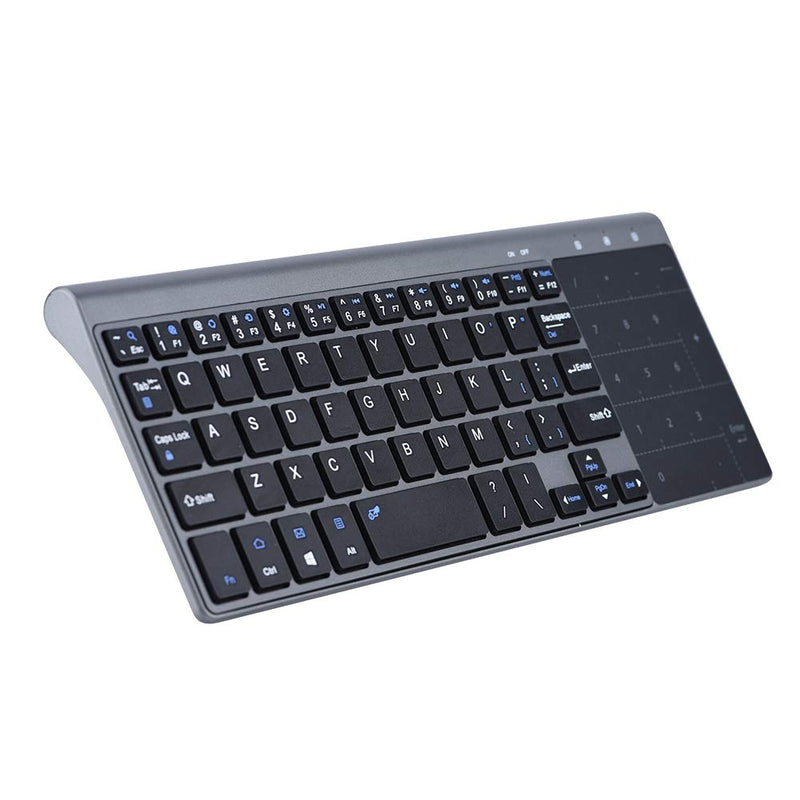 2.4Ghz Mini Wireless Keyboard with Touchpad Numeric Keypad Portable Ultrathin Remote Keyboard Mouse Combo