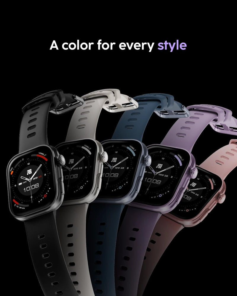Cubitt VIVA 2 Smartwatch, 1.85” AMOLED, Phone-Connected GPS, VITA AI Assistant, AI Coach, Health Monitoring, Sleep Score, 100+ Sports Modes, 3ATM Water Resistant, 8-Day Battery — Dusty Lilac