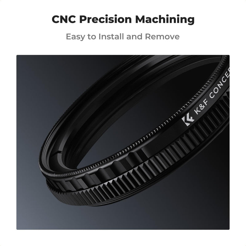 K&F Concept 40mm Ultra-Slim CPL Circular Polarizer Filter for Vantrue E1, E2, E3, E1 Lite, S1 Pro, N4 Pro N5 Dash Cam, Reduce Glare and Reflection, Enhance Contrast