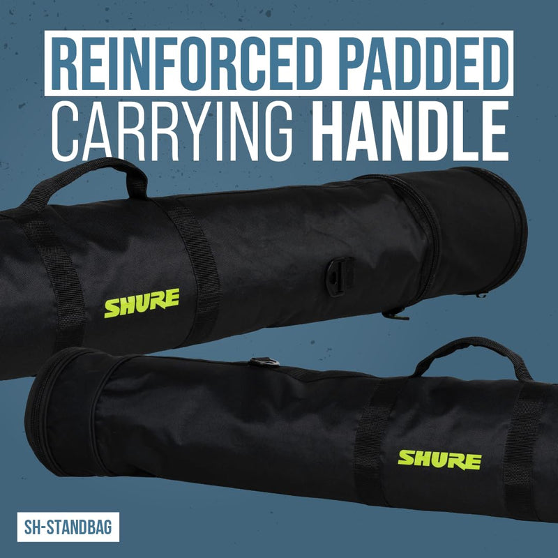 Shure by Gator Padded Microphone Bag that Holds Up to 4 Mics; (SH-MICBAG04) Holds 4 Mics