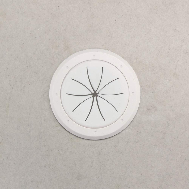 Speedy’Z Spring-Lock 2” Cable Pass Through Port (White | Each)