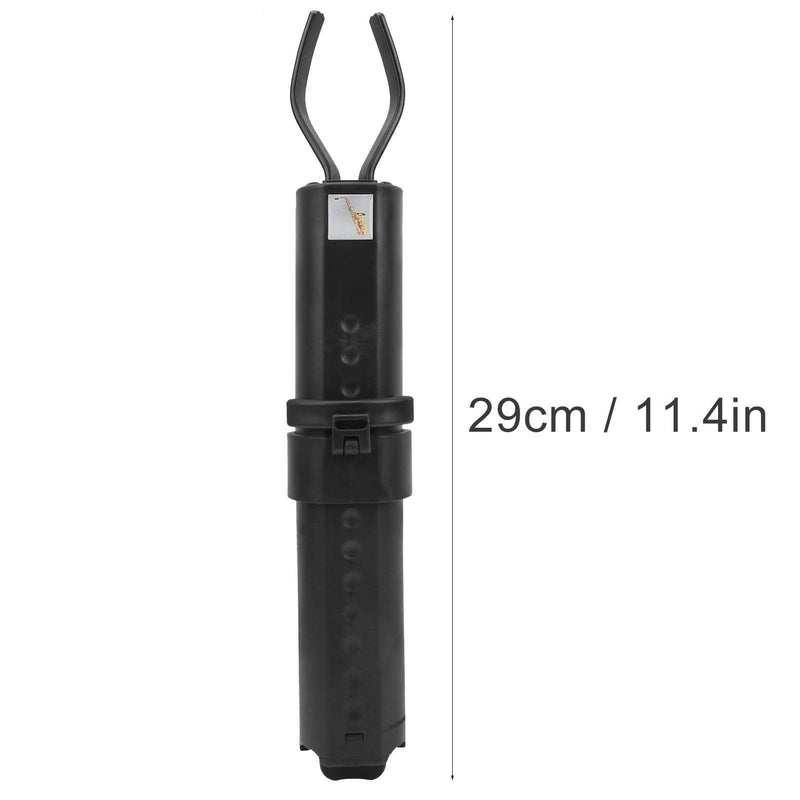Alomejor Saxophone Stand Portable Saxophone Folding Rack Display Holder Metal Legs Rack Tripod Storage Accessories Tenor / Soprano Saxophone Stand