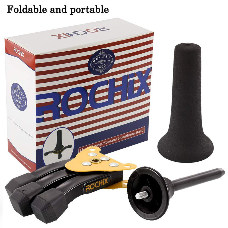 Foldable Portable Soprano Saxophone Sax Stand,Tripod Holder Stand soprano saxophone stand