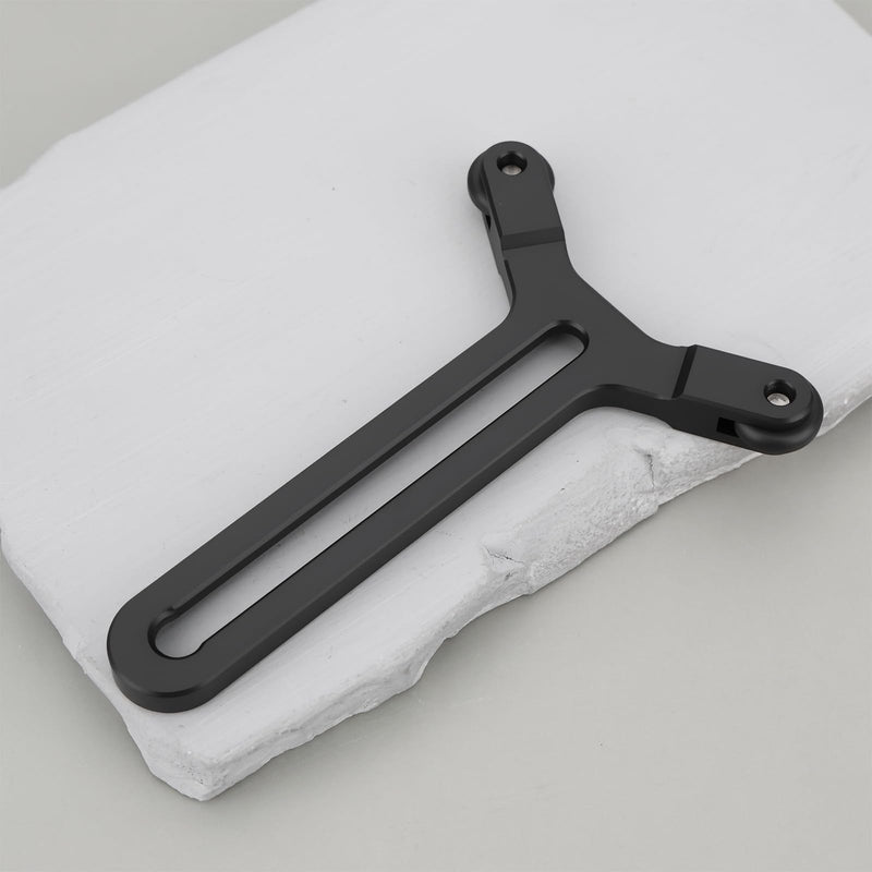 1 Set Telephoto Lens Support Bracket 1/4 Inch and M4 Screws Compatible with DJI RS3 Gimbal