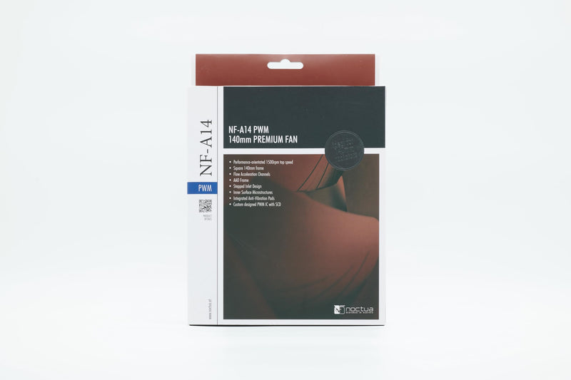 Noctua NF-A14 PWM, Premium Quiet Fan, 4-Pin (140mm, Brown)