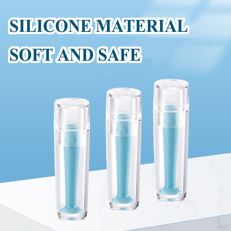 12 Pieces Hard Contact Lens Remover Tool for RGP and Scleral Lenses - Plunger Suction Cup Blue