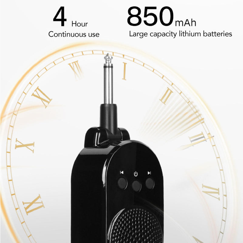 Plug in Guitar Amplifier Rechargeable Portable Bluetooth Practice Amp BT 85db 6.35mm for Guitar Bass Electric Instruments